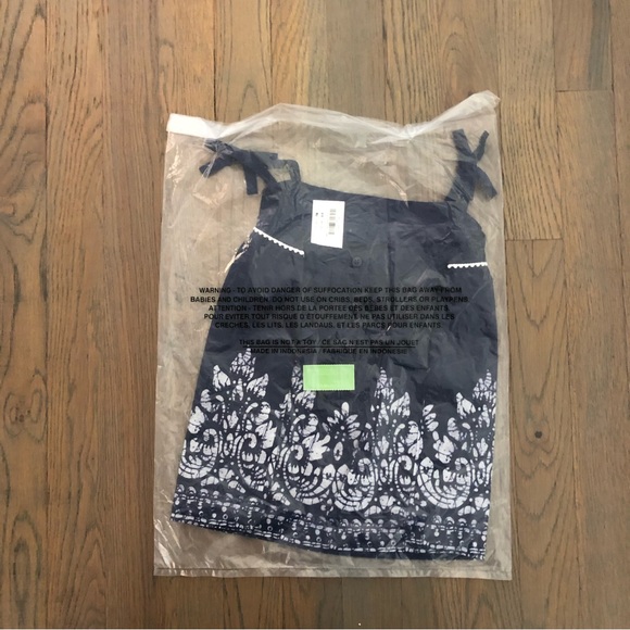 Janie and Jack BORDER PRINT TANK TOP- 6 - Picture 6 of 12